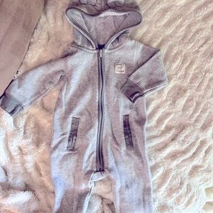 Boys gray onesie